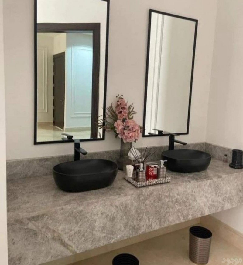  مغاسل رخام , ديكورات حمامات فاخرة 