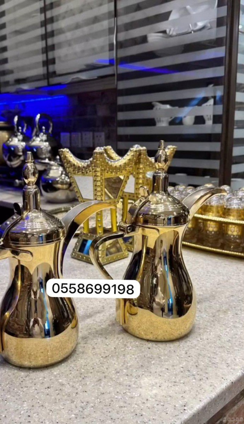 الدلة الذهبية : قهوجي وصبابين الرياض 0509199239 خيارك الأفضل لجميع المناسبات والحفلات كادر متخصص في تقديم افضل ضيافة صبابين في الرياض وضواحيها 